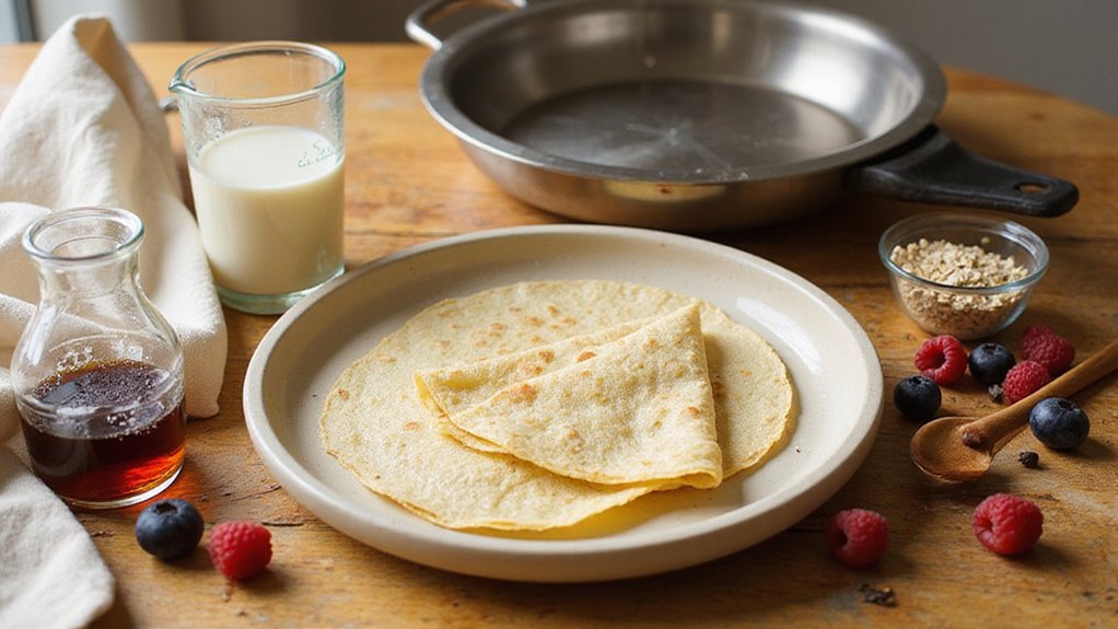 4-Ingredient Vegan Crepes (Ready in 20 Min)