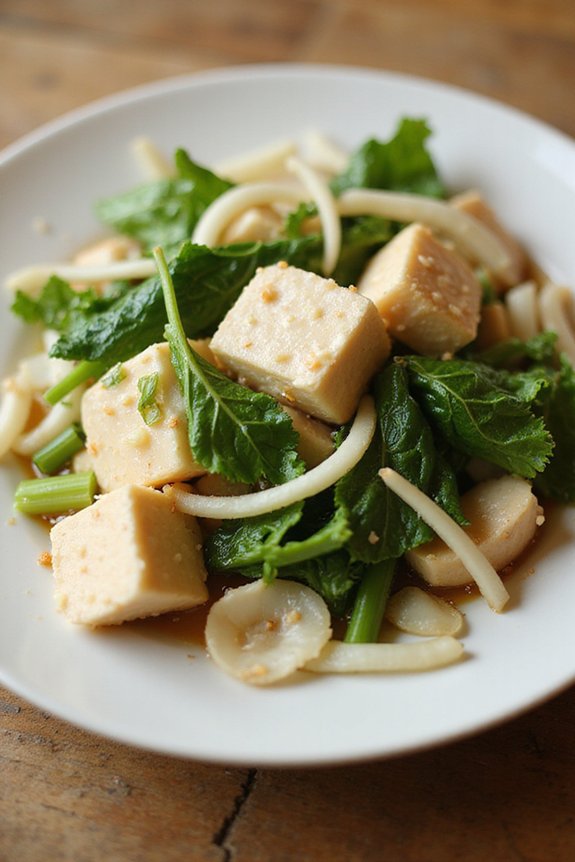 Asian Steamed Tofu & Vegetables (Restaurant-Quality) - preparation