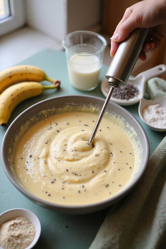Authentic Vegan Banana Pancakes (Quick) - preparation