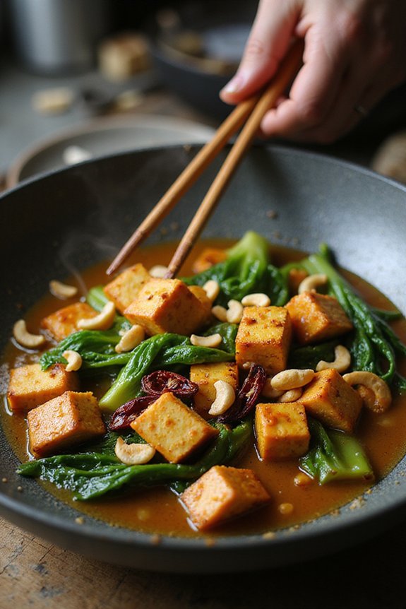 Baby Bok Choy Tofu Marmalade Sauce (Easy) - preparation