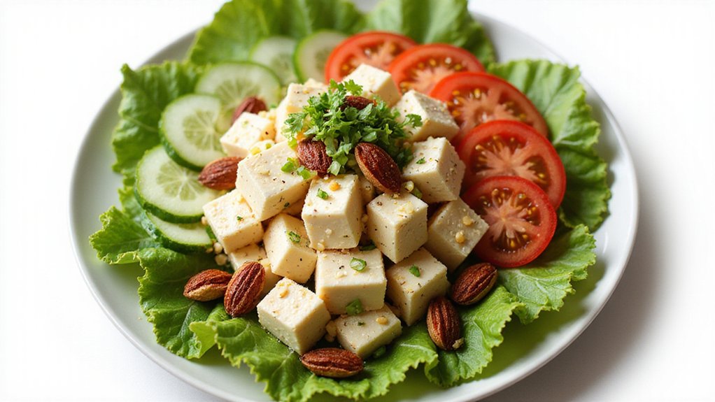 Bean Curd Peanut Salad (Best Protein)