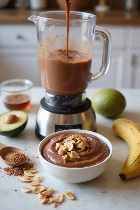 Best 5-Minute Chocolate Banana Mousse - preparation