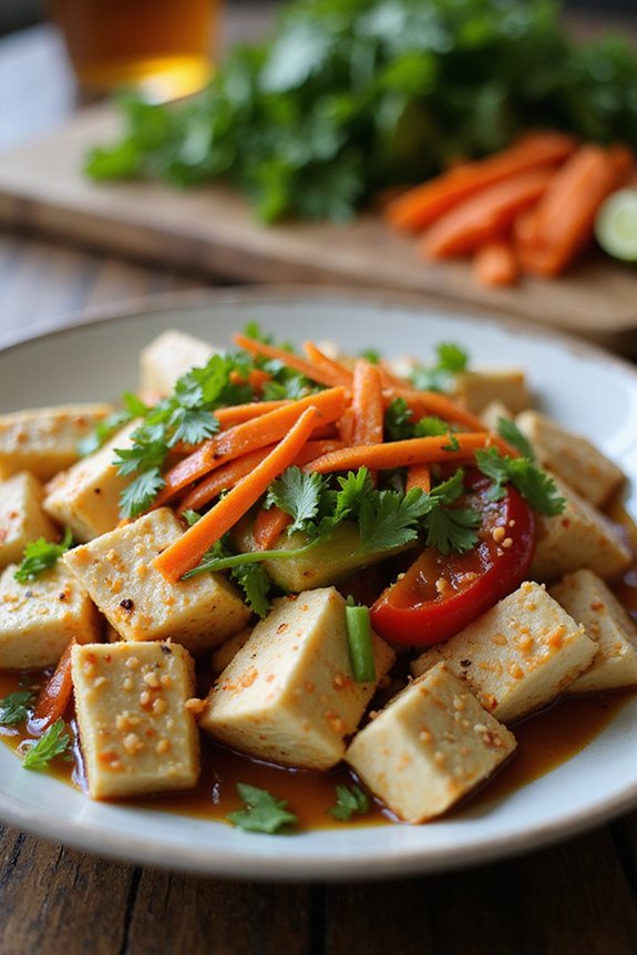 Best Asian Tofu Salad (30 Minutes) - preparation