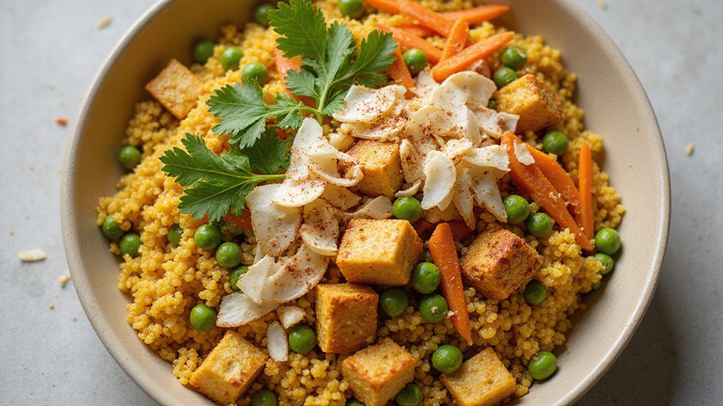Best Curried Couscous Salad With Tofu