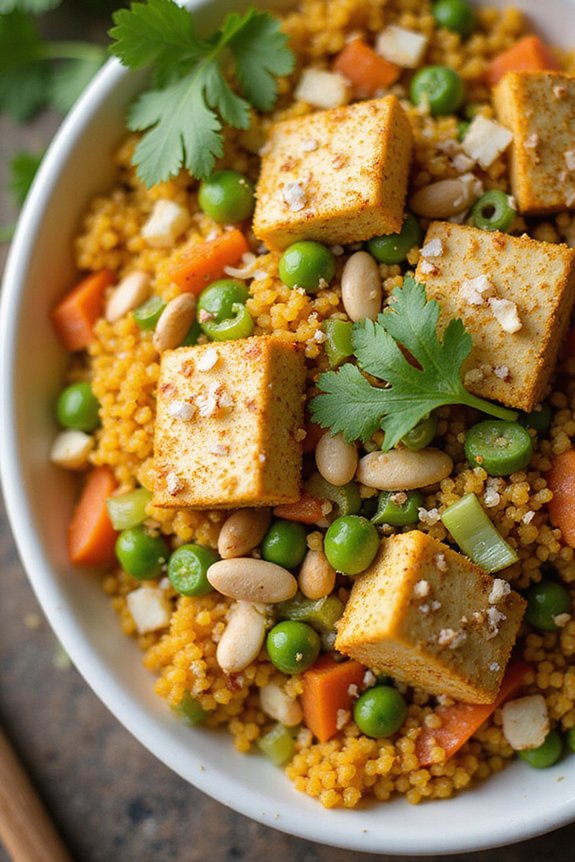 Best Curried Couscous Salad With Tofu - preparation