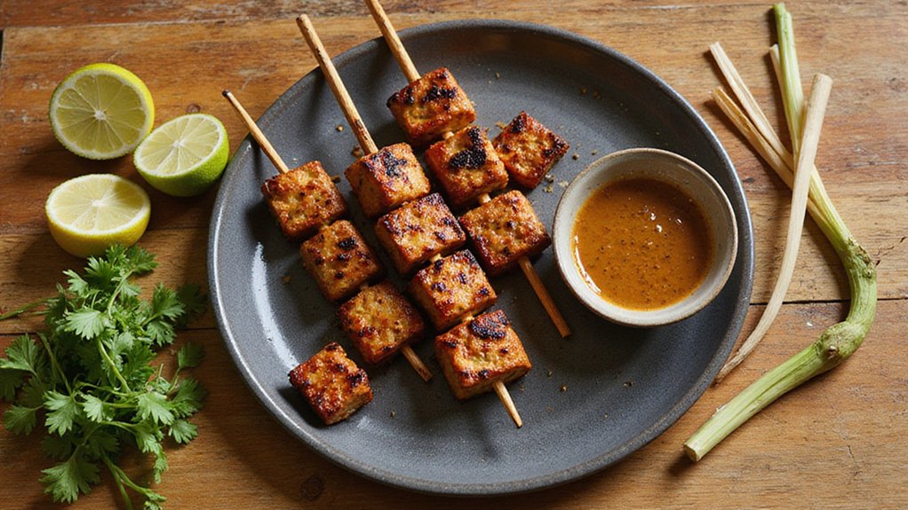Best Grilled Tempeh Satay (Plant-Based)