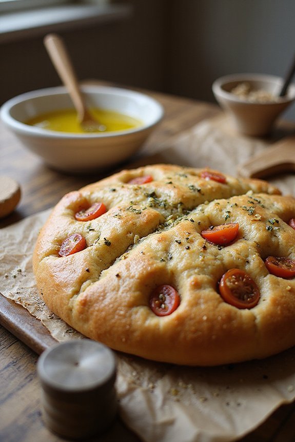 Best Homemade Vegan Focaccia Bread Recipe - preparation