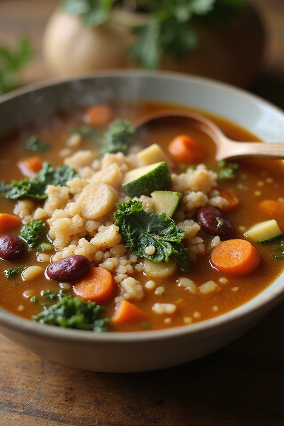 Best Instant Pot Vegan Minestrone Soup - preparation