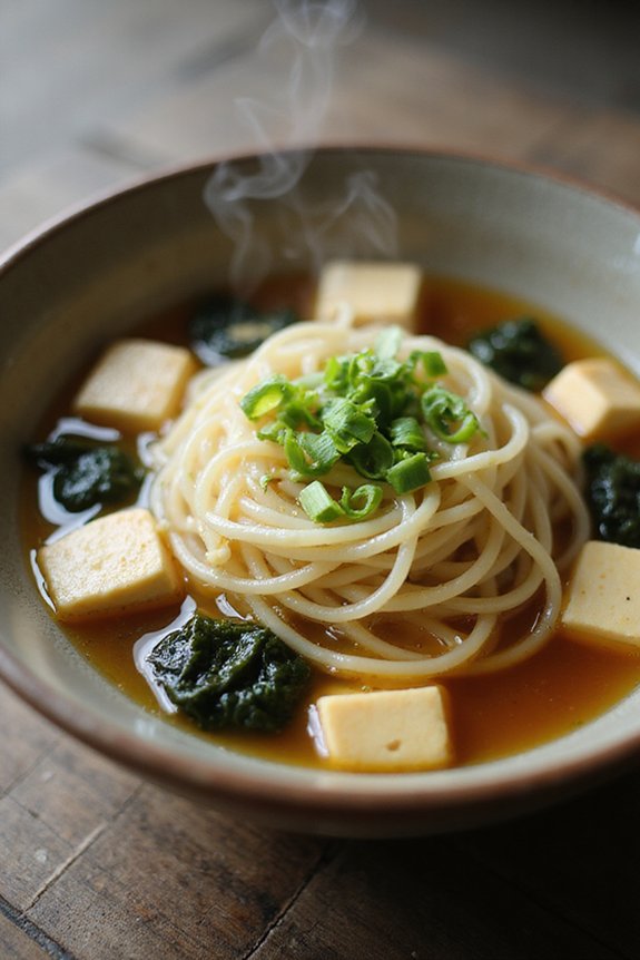 Best Miso Soup With Shirataki Noodles - preparation