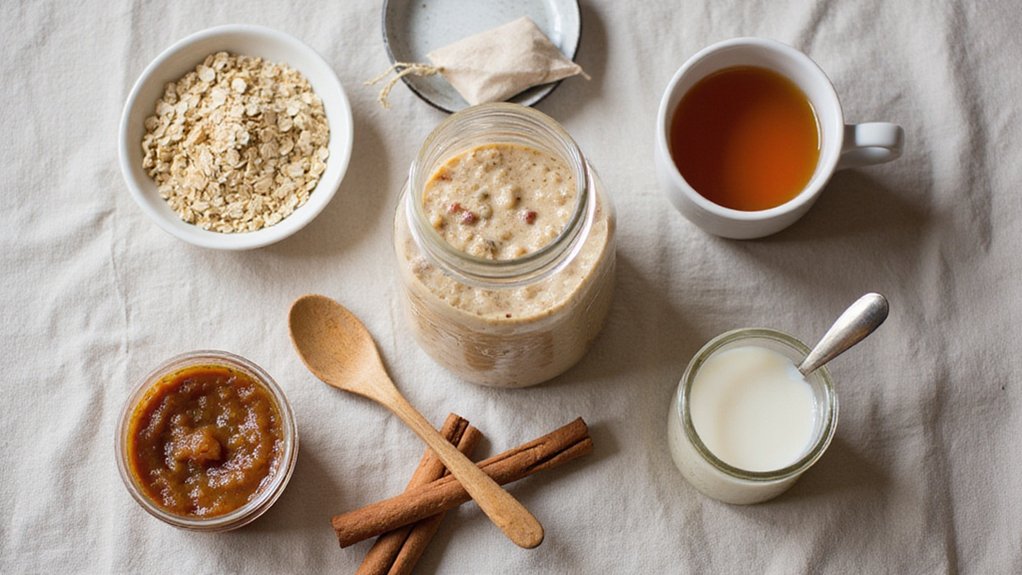 Best Spiced Chai Overnight Oats (Prep Ahead)
