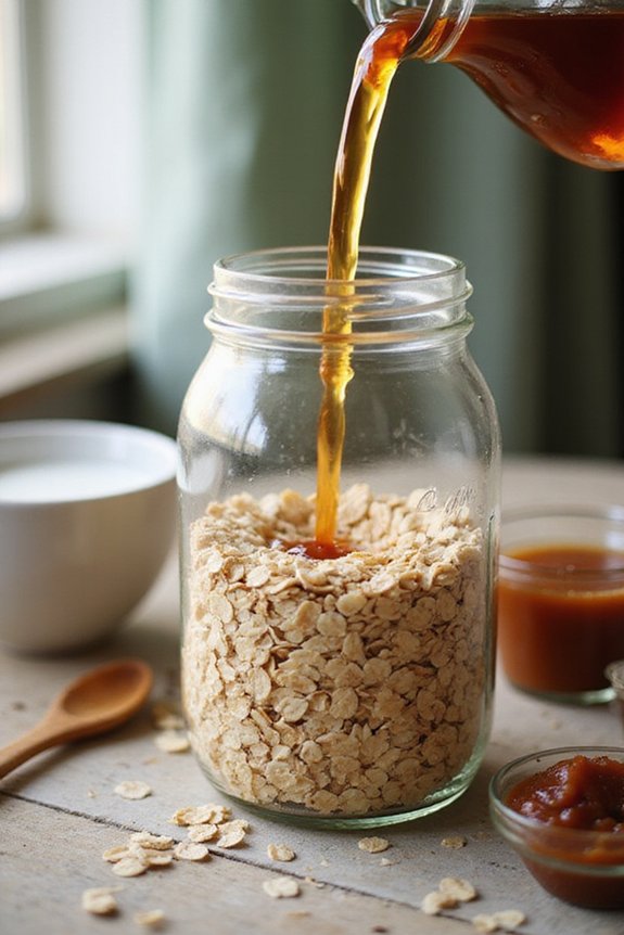 Best Spiced Chai Overnight Oats (Prep Ahead) - preparation