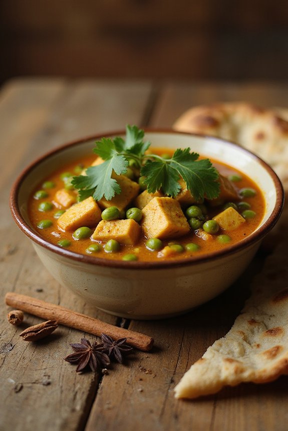Best Spiced Peas and Tofu (Indian-Inspired) - preparation