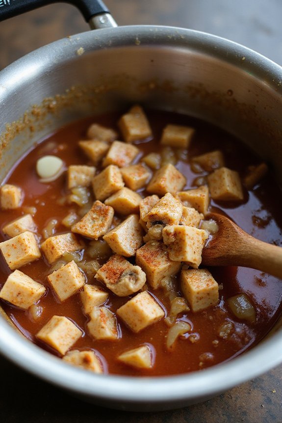 Best Tempeh-Chili Burritos (Quick Dinner) - preparation