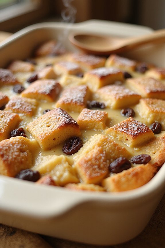Best Vanilla Tofu Bread Pudding (Silky & Decadent) - preparation