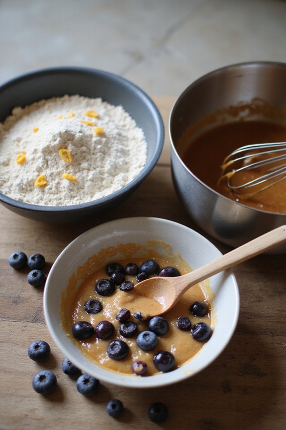 Best Vegan Blueberry Muffins (Whole Wheat) - preparation