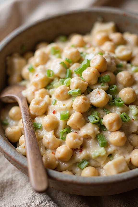 Best Vegan Chick'N-Pea Salad (No Cook) - preparation