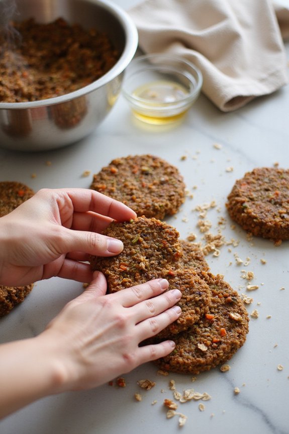 Best Vegan Lentil Burgers (Homemade) - preparation