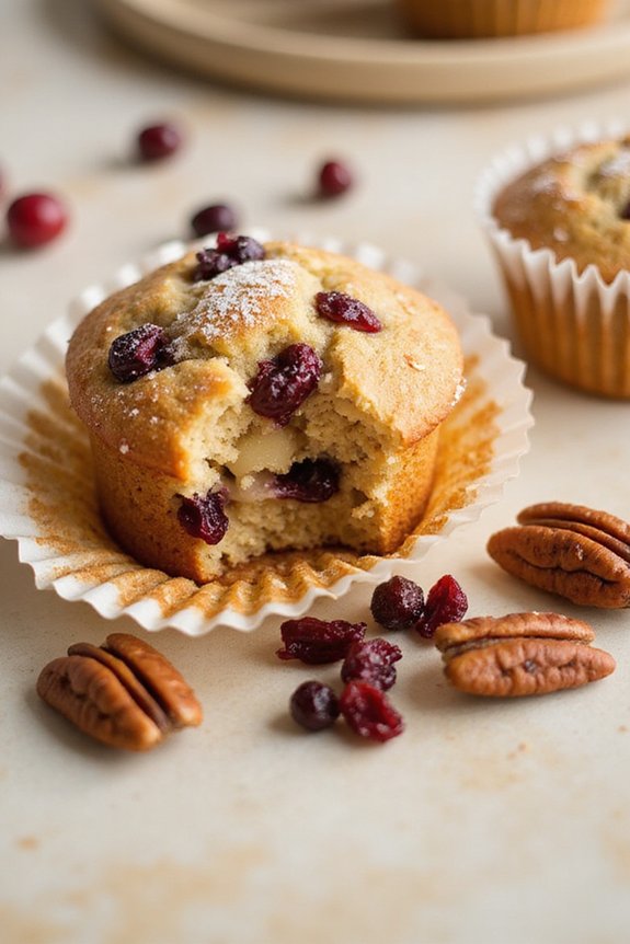 Best Vegan Pear Cranberry Pecan Muffins - preparation