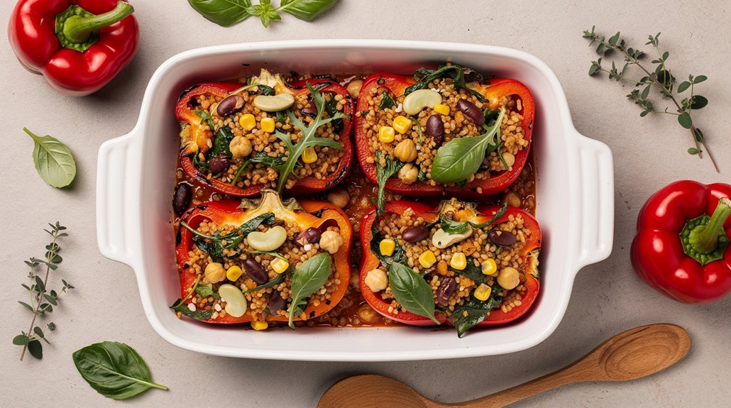 Best Vegan Stuffed Peppers With Bulgur