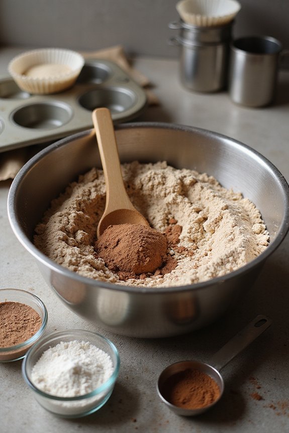 Chocolate Cherry Vegan Muffins (30-Min) - preparation