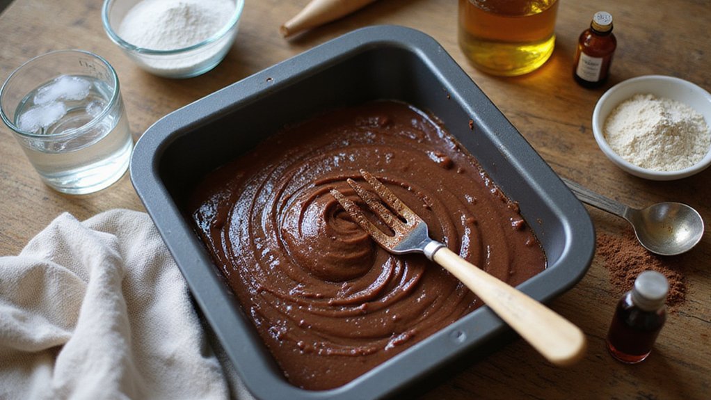 Classic Eggless Wacky Cake (Vegan Favorite)