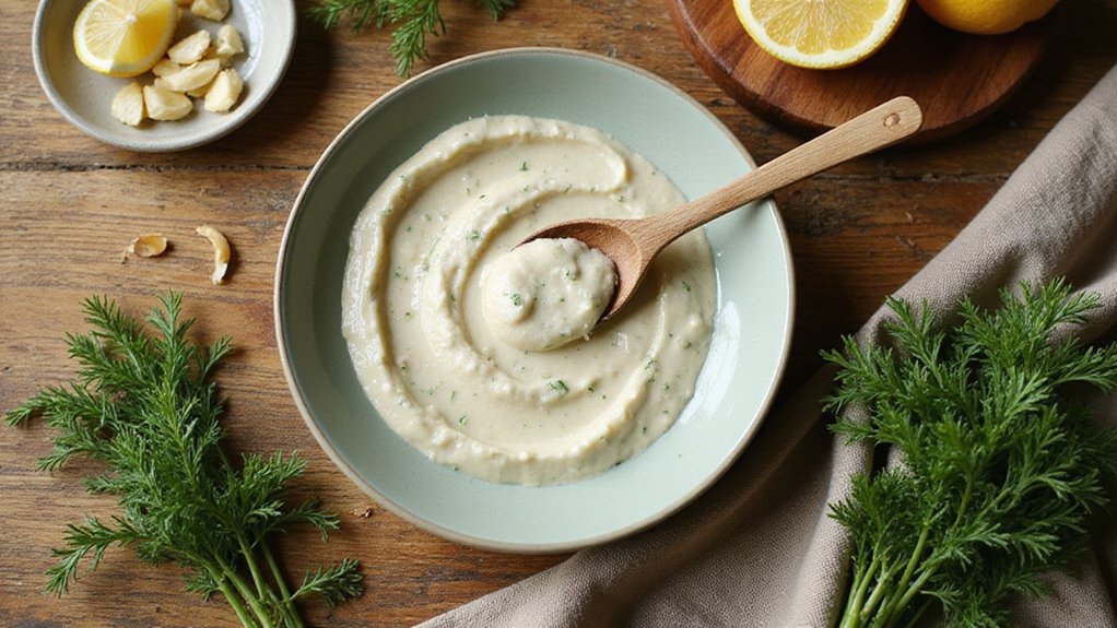 Creamy Dill & Parsley Vegan Dip
