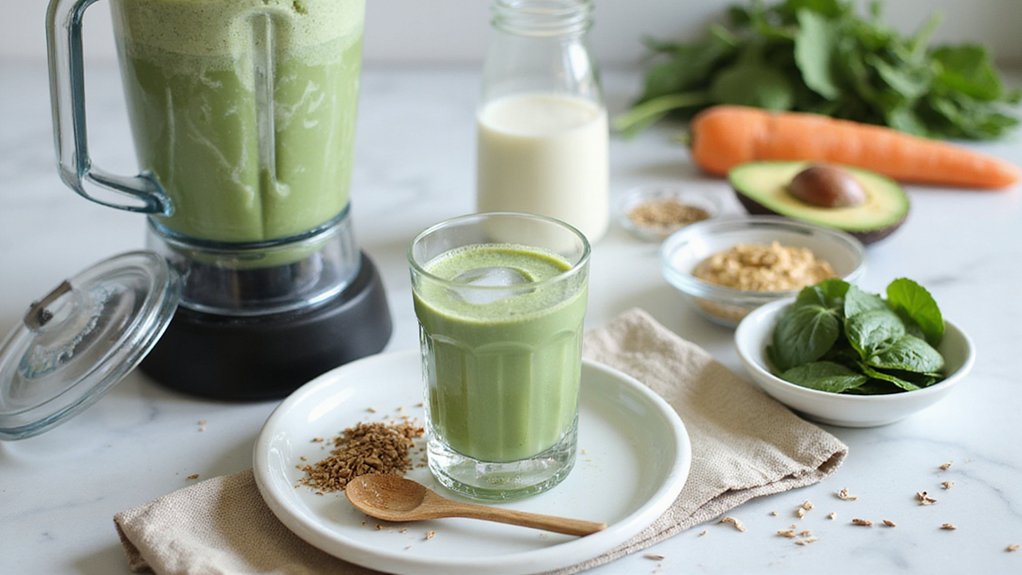 Creamy Morning Green Shake (30 Seconds)