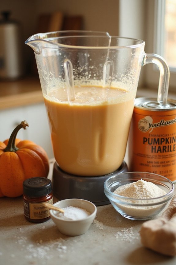 Creamy Vegan Pumpkin Pie (Dairy-Free) - preparation