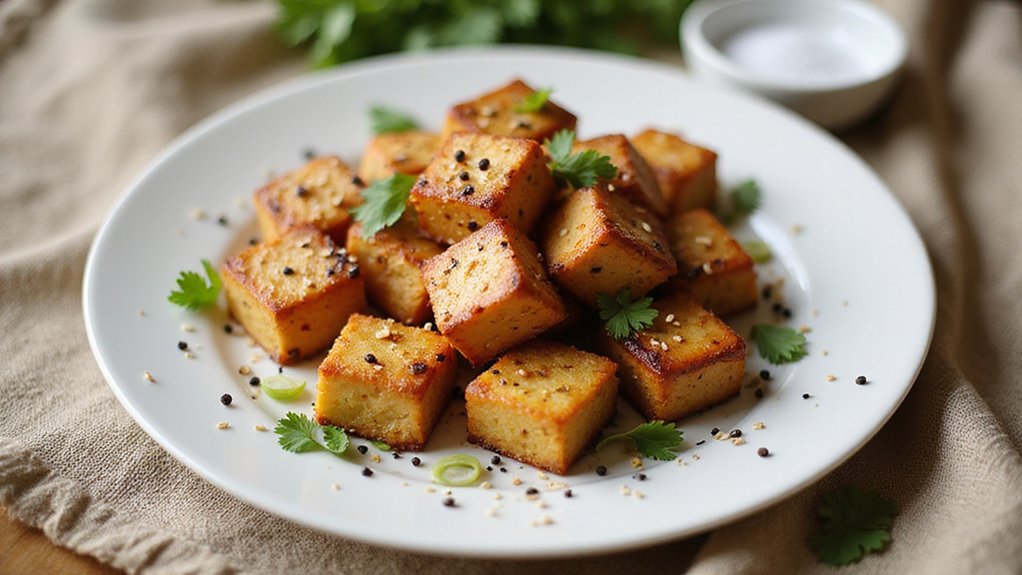 Crispy Salt & Pepper Tofu (Pan-Fried Favorite)