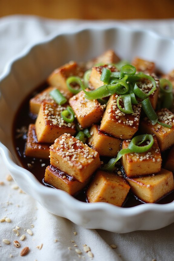 Crispy Sesame Tofu Recipe (Easy Method) - preparation