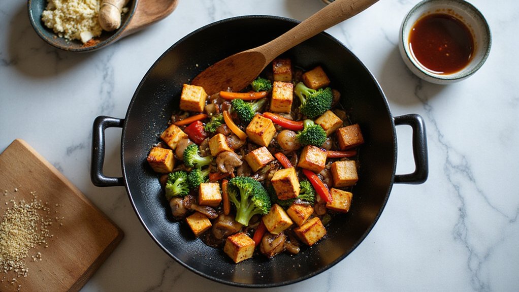 Crispy Tofu Stir Fry (30-Minute Dinner)