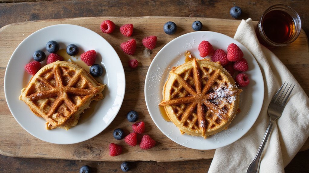 Crispy Vegan Waffles (Make-Ahead Friendly)