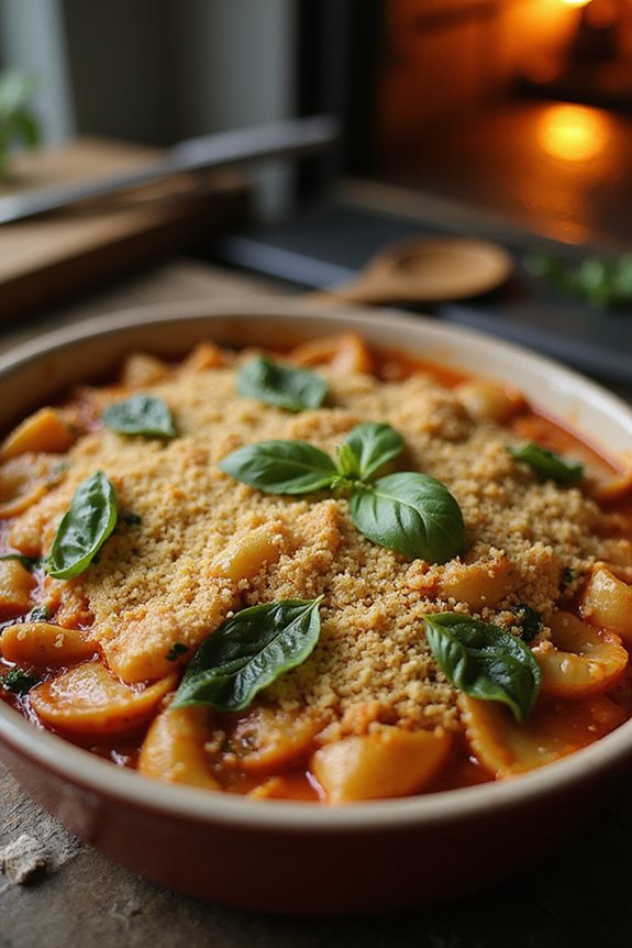 Easy Baked Spinach Casserole (Dairy-Free) - preparation