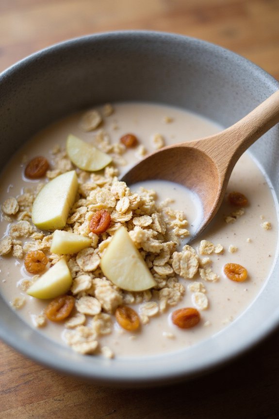 Easy Chia Bircher Muesli (Make Ahead Recipe) - preparation