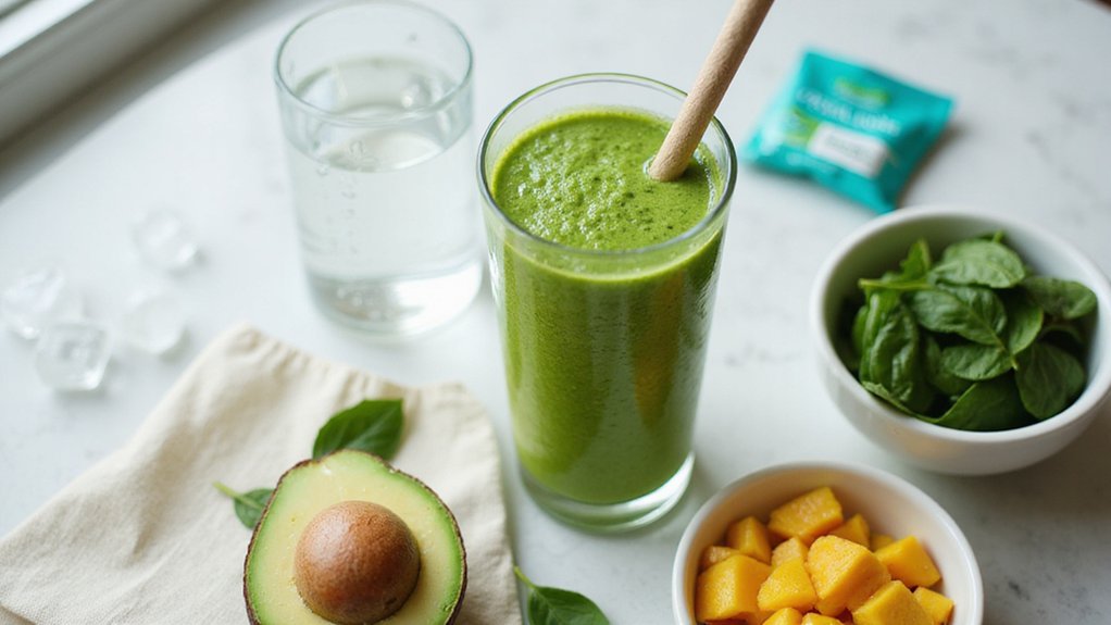 Easy Green Vegan Smoothie (5-Minute)