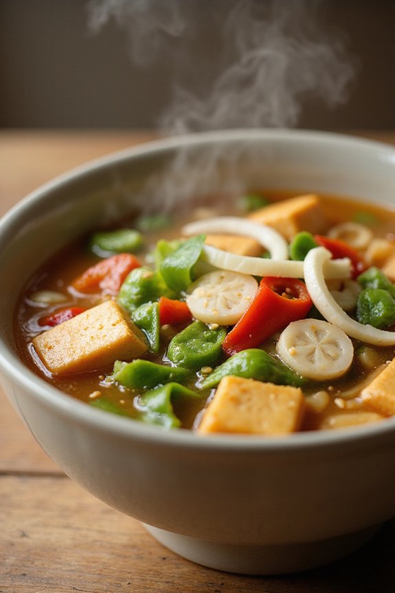 Easy Hot & Sour Tofu Soup (Ready in 30 Minutes) - preparation