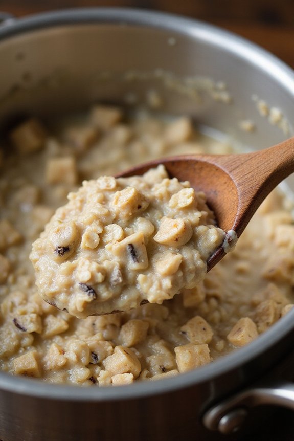 Easy Oat Burgers With Mushrooms (Vegan) - preparation