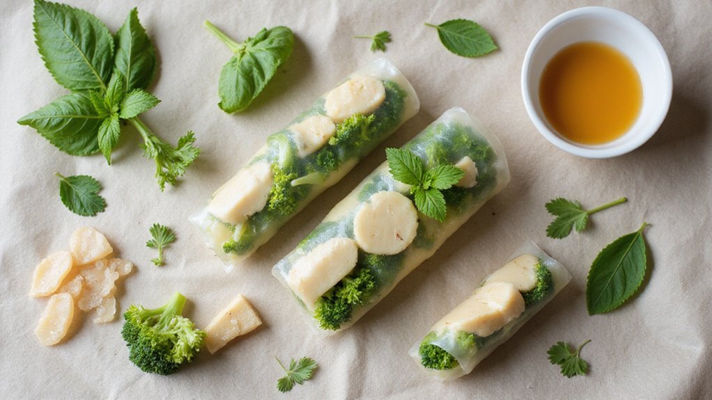 Easy Spring Rolls With Broccoli Stems (20-Minute)
