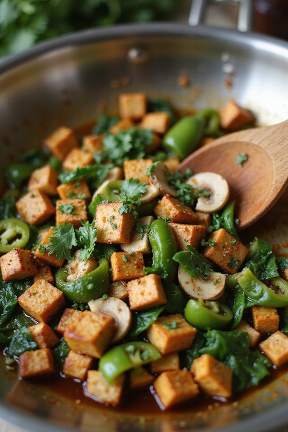 Easy Tempeh Fajitas (Ready in 20 Minutes) - preparation