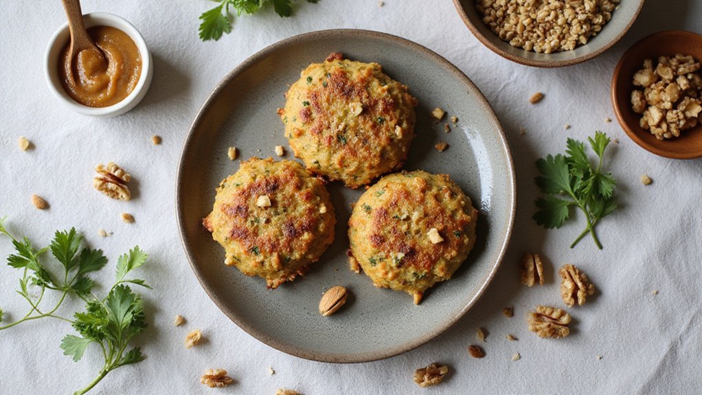 Easy Tofu Nut Patties (Plant-Based Protein)