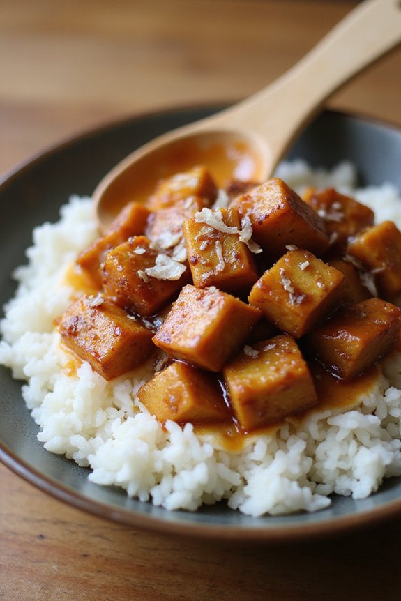 Easy Tofu Soboro Over Rice (Japanese-Style) - preparation