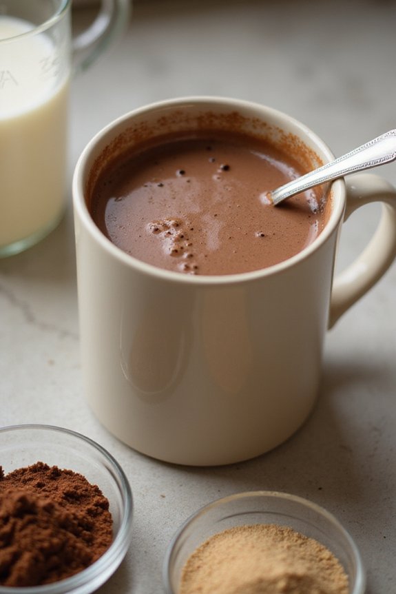 Easy Vegan Hot Cocoa (Dairy-Free Recipe) - preparation