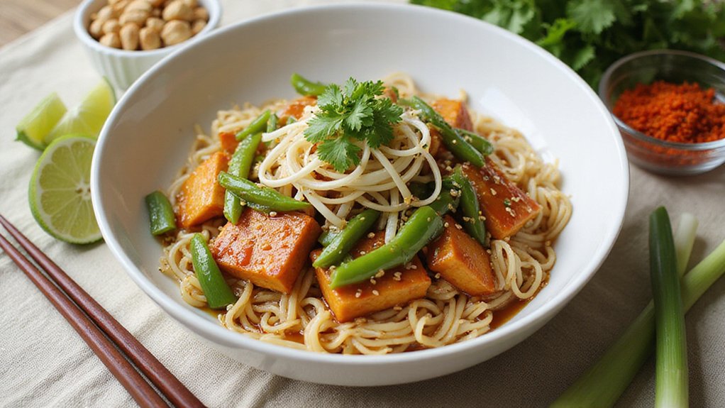 Easy Vegan Pad Thai
