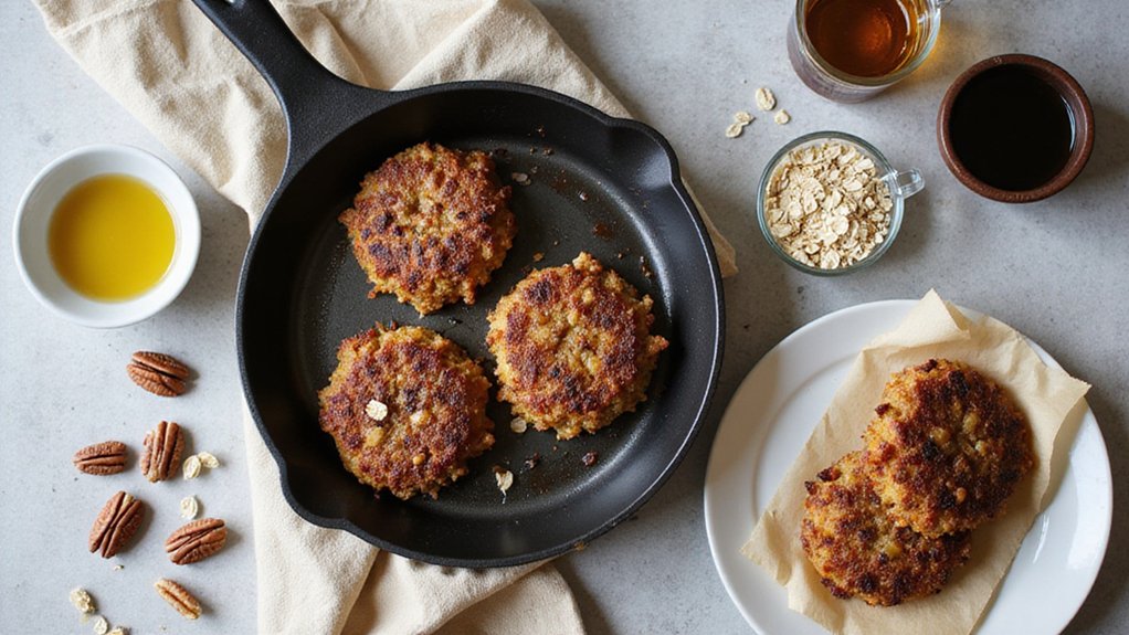 Easy Vegan Pecan Patties (No-Dairy)