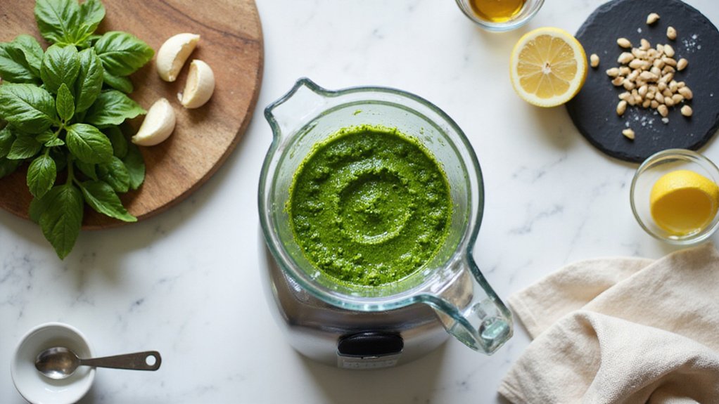 Easy Vegan Pesto Recipe (10-Minute Blender)