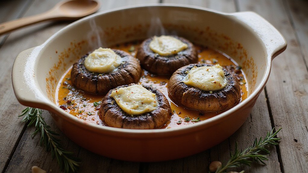 Easy Vegan Portabello Mushroom Bake (30 Minutes)