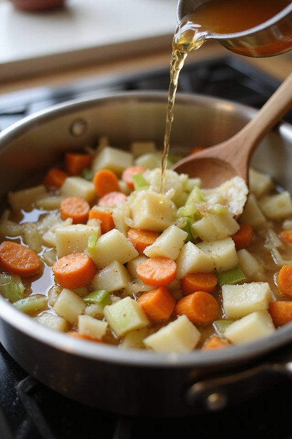 Easy Vegan Stuffing Recipe (Best Holiday Side) - preparation