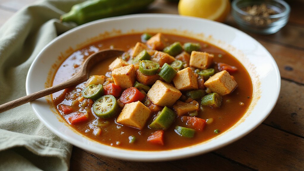 Easy Vegan Tofu Gumbo (30-Minute)