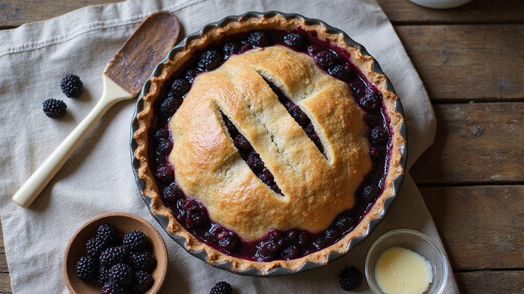 Easy Wheat & Dairy-Free Blackberry Pie