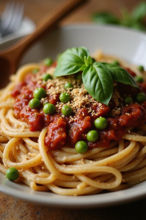 Easy Whole-Wheat Pasta Tomato Sauce - preparation